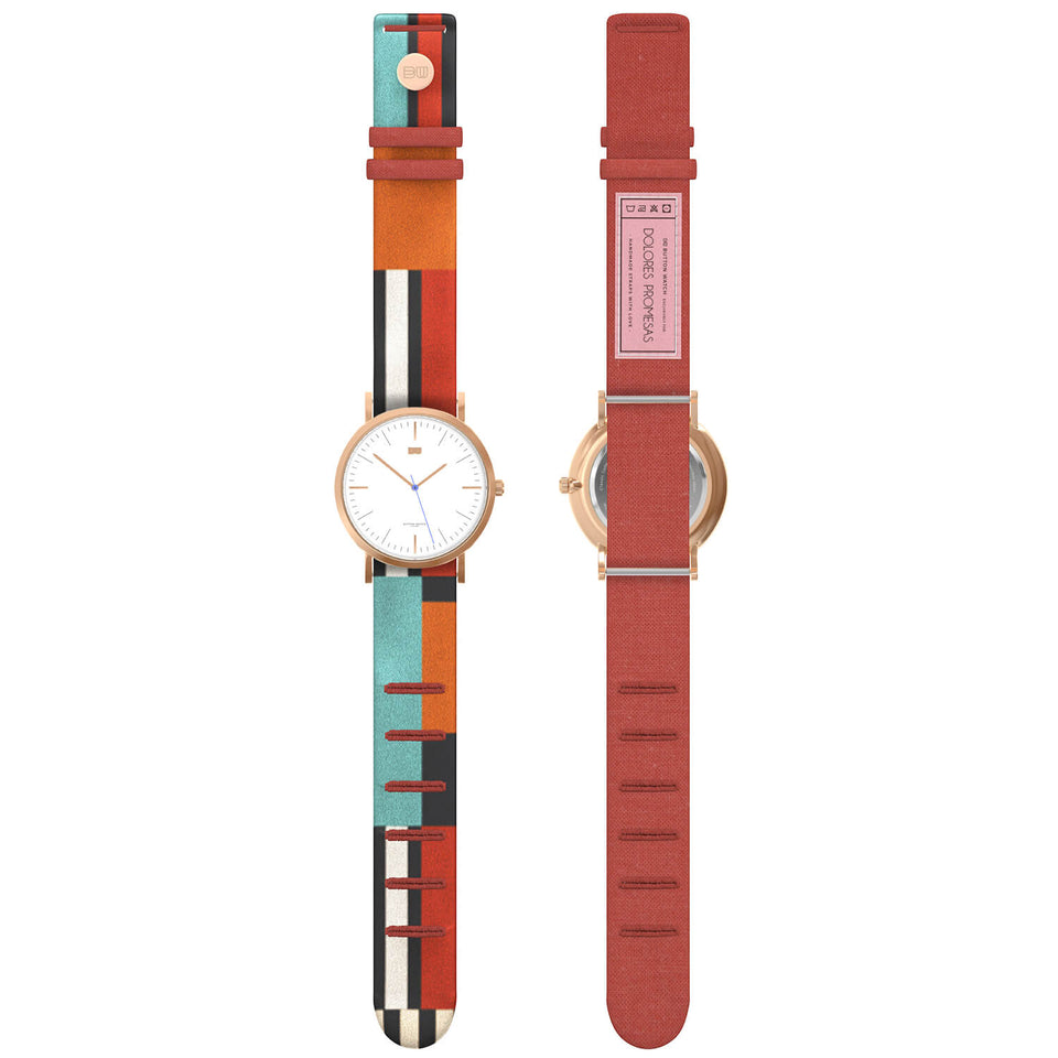Geometric Terracotta & Rose Gold x Dolores Promesas